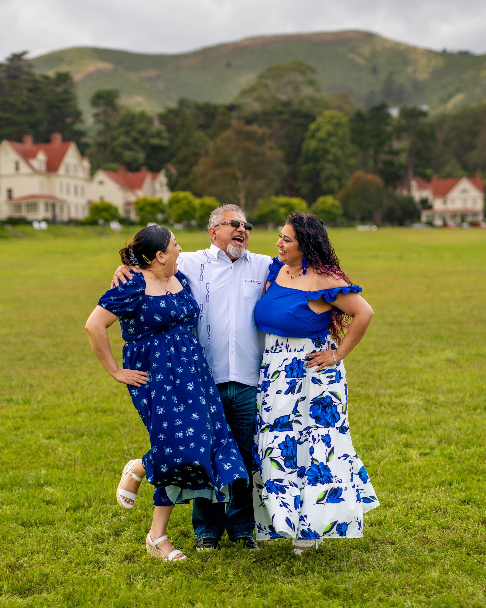 Family session in the field