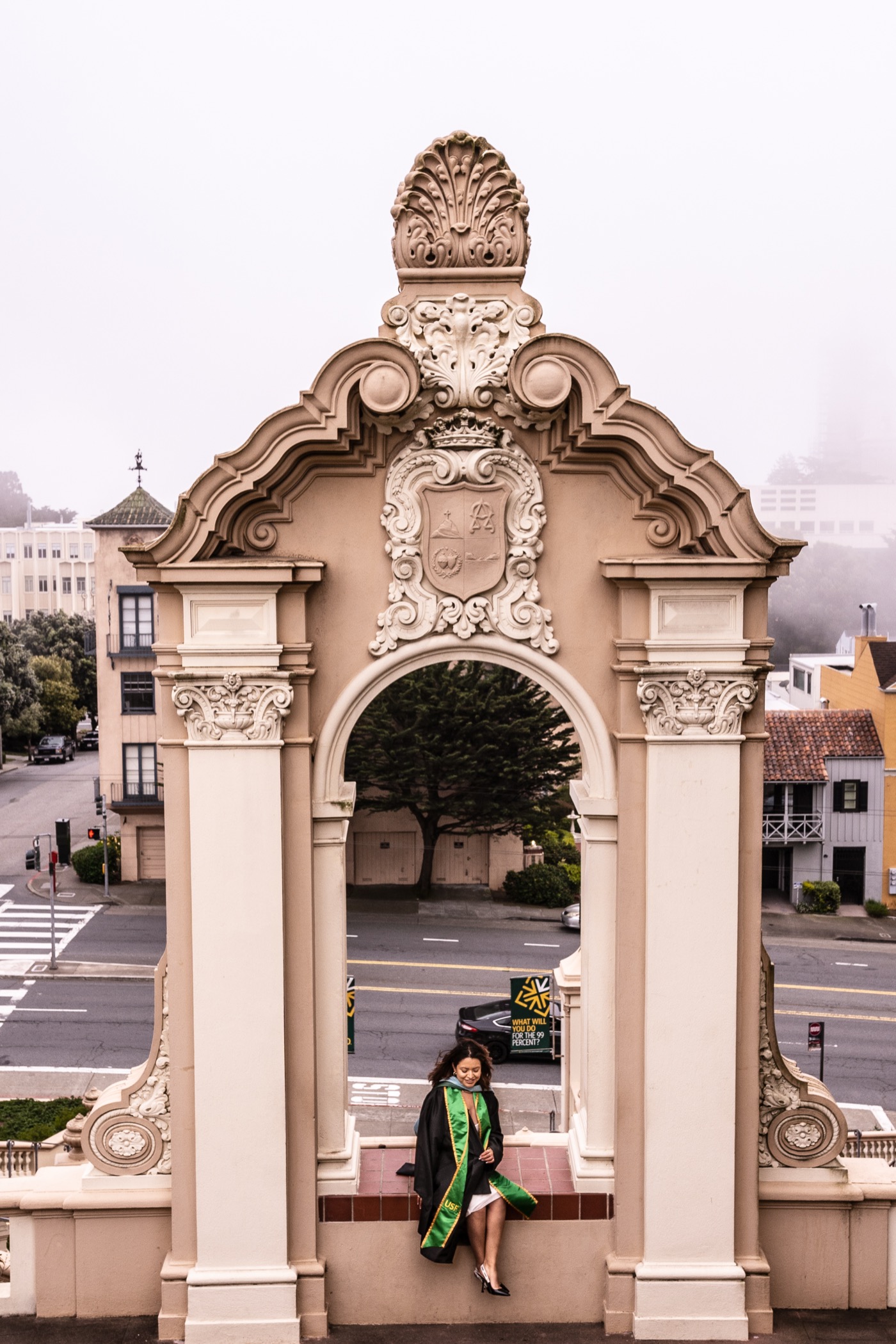 Isela — USF Graduation session — Wolfpack Creative Photography, East Bay